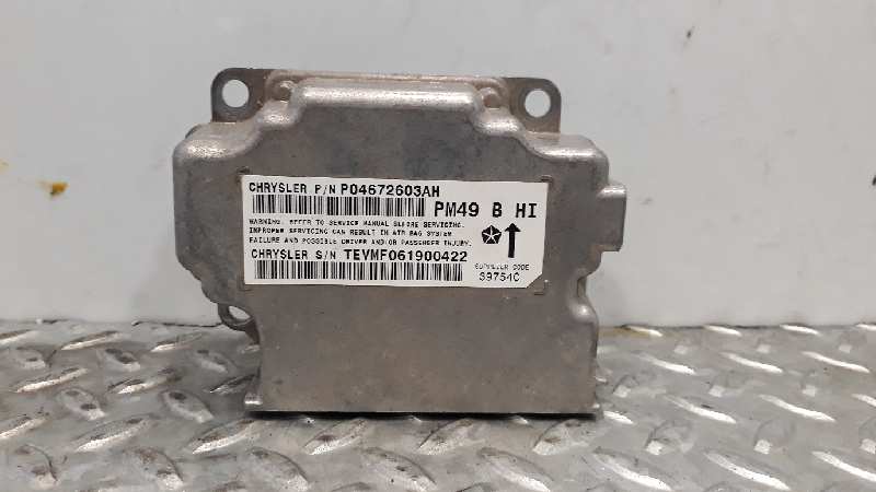 DODGE Caliber 1 generation (2006-2013) SRS Control Unit P04672603AH 18664382