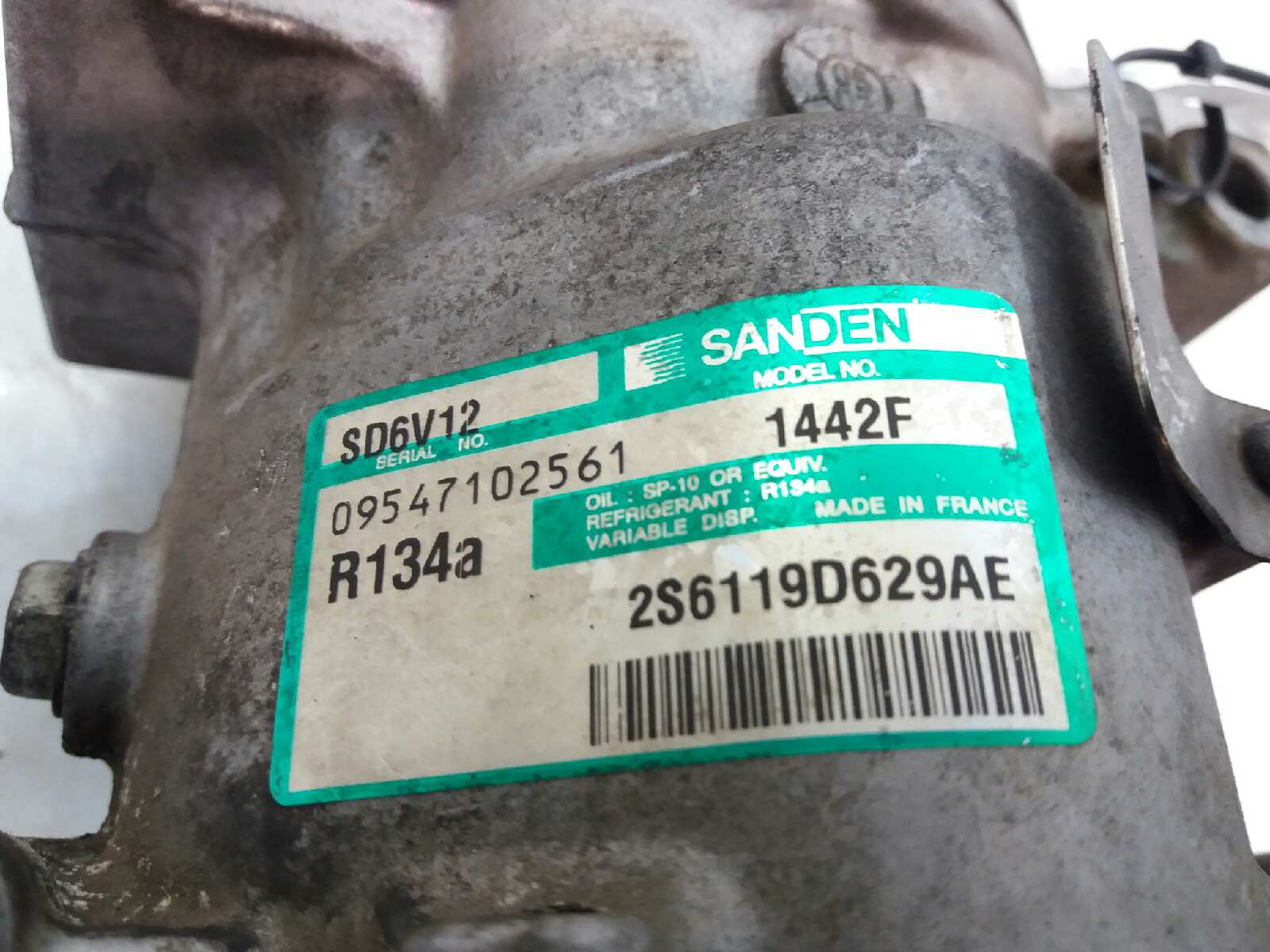 FORD Fiesta 5 generation (2001-2010) Klímaszivattyú 1500822 18673988