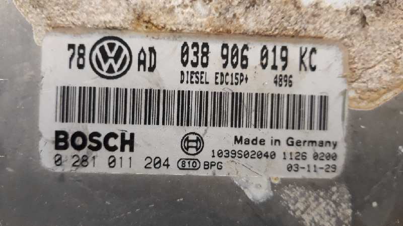 VOLKSWAGEN Passat B5 (1996-2005) Kiti valdymo blokai 038906019KC 18641422