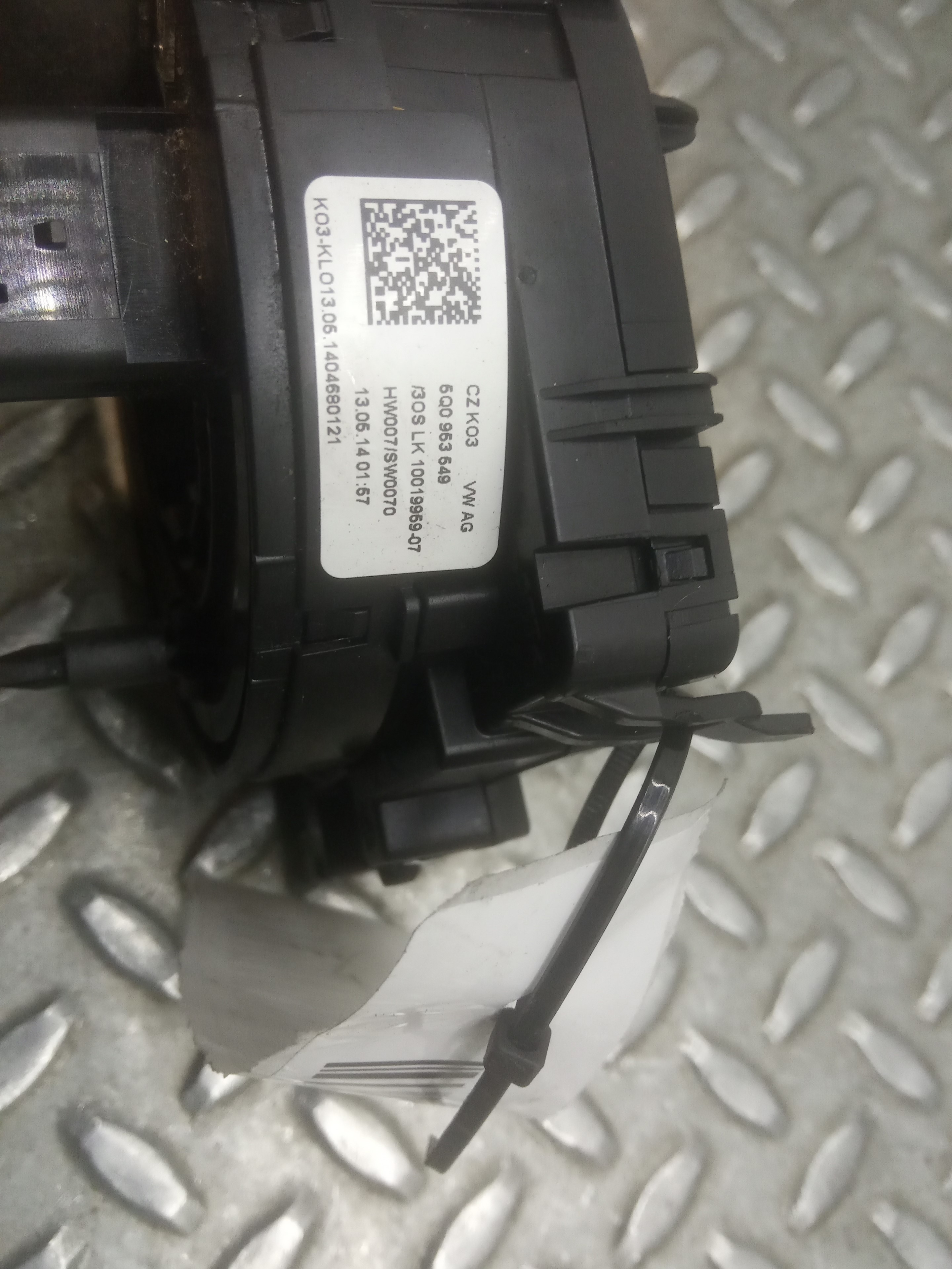 SEAT Leon 3 generation (2012-2020) Rat Slip Ring Squib 5Q0953549 23695213