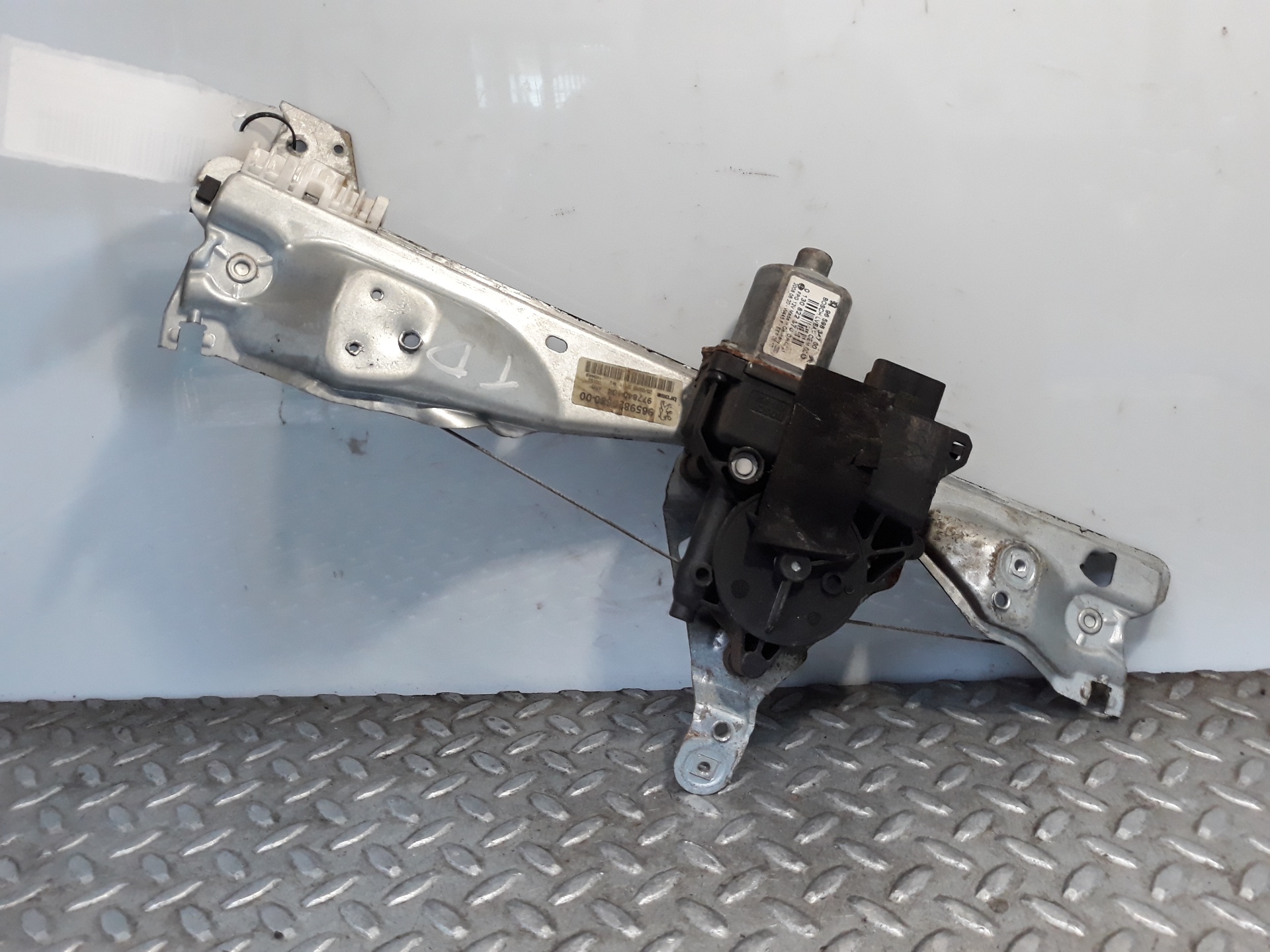 PEUGEOT 308 T7 (2007-2015) Rear Right Door Window Regulator 9659834780, 0130822370 23306585