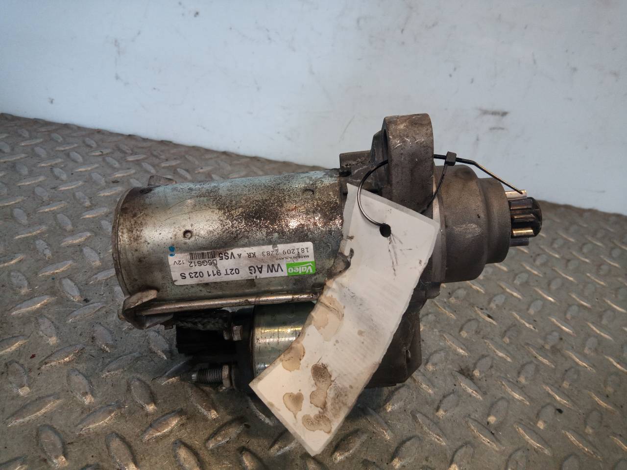 SKODA Fabia 2 generation  (2010-2014) Starter Motor 02T911023S, D6GS12 23351977