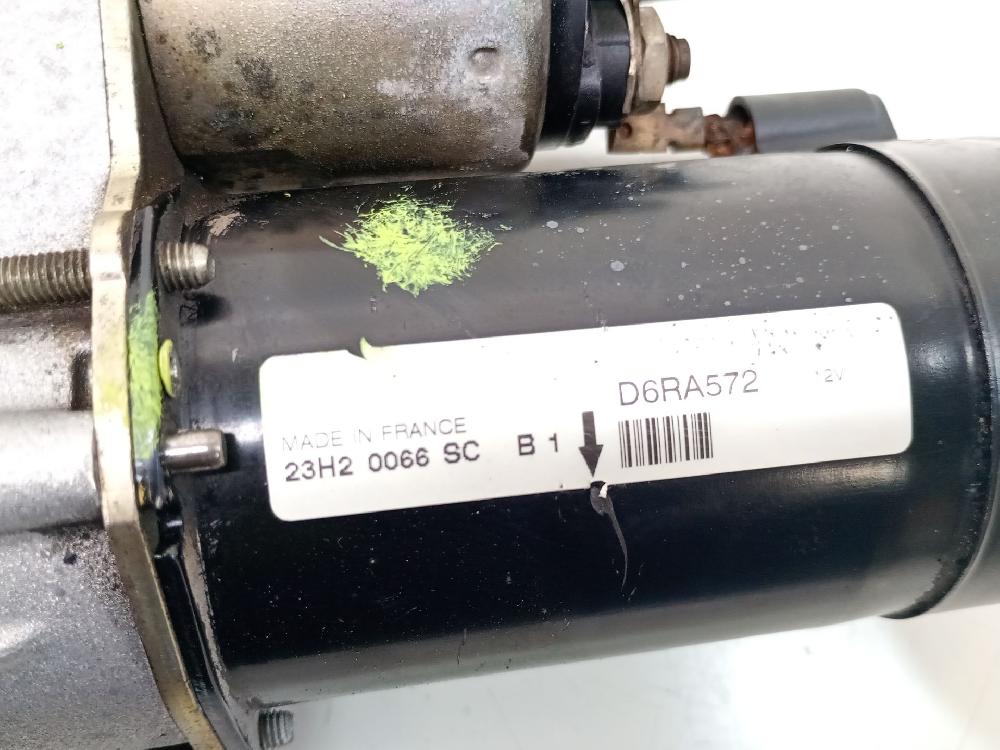 Motor arranque NFU (TU5JP4) D6RA572 de Citroen Xsara (n1) 2000-2005 109 CV con 101821 km - pieza usada