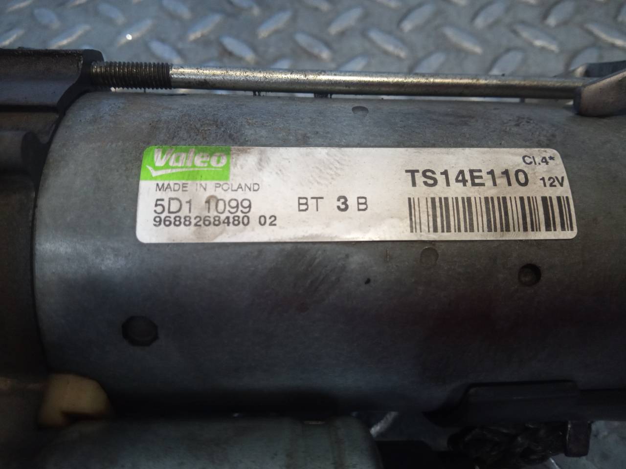 PEUGEOT Bipper 1 generation (2008-2020) Starter Motor TS14E110,TS14E110,5D11099 23697396