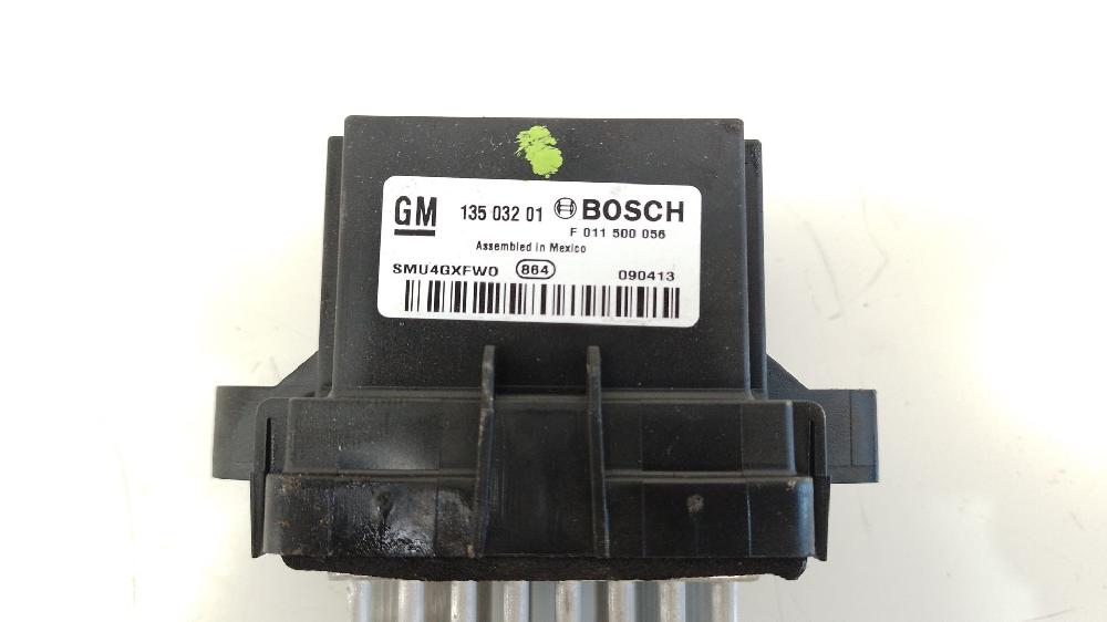 Resistencia calefacción A 20 DTR 13503201 de Opel Astra j gtc 2012-2015 194 CV con 204760 km - pieza usada
