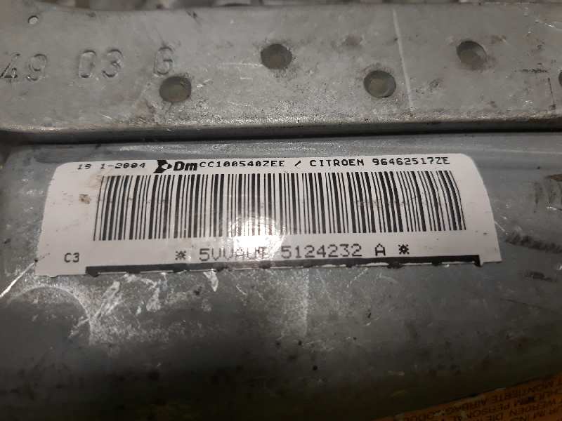 Airbag lateral izquierdo KFV(TU3JP) 96462517ZE de Citroen C2 2003-2010 73 CV con 1 km - pieza usada