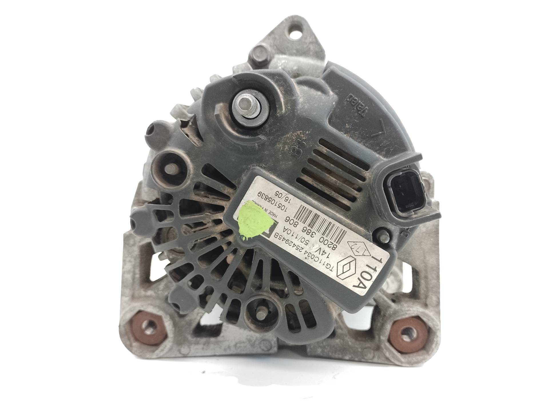 RENAULT Megane 3 generation (2008-2020) Alternator 8200386806 25617821