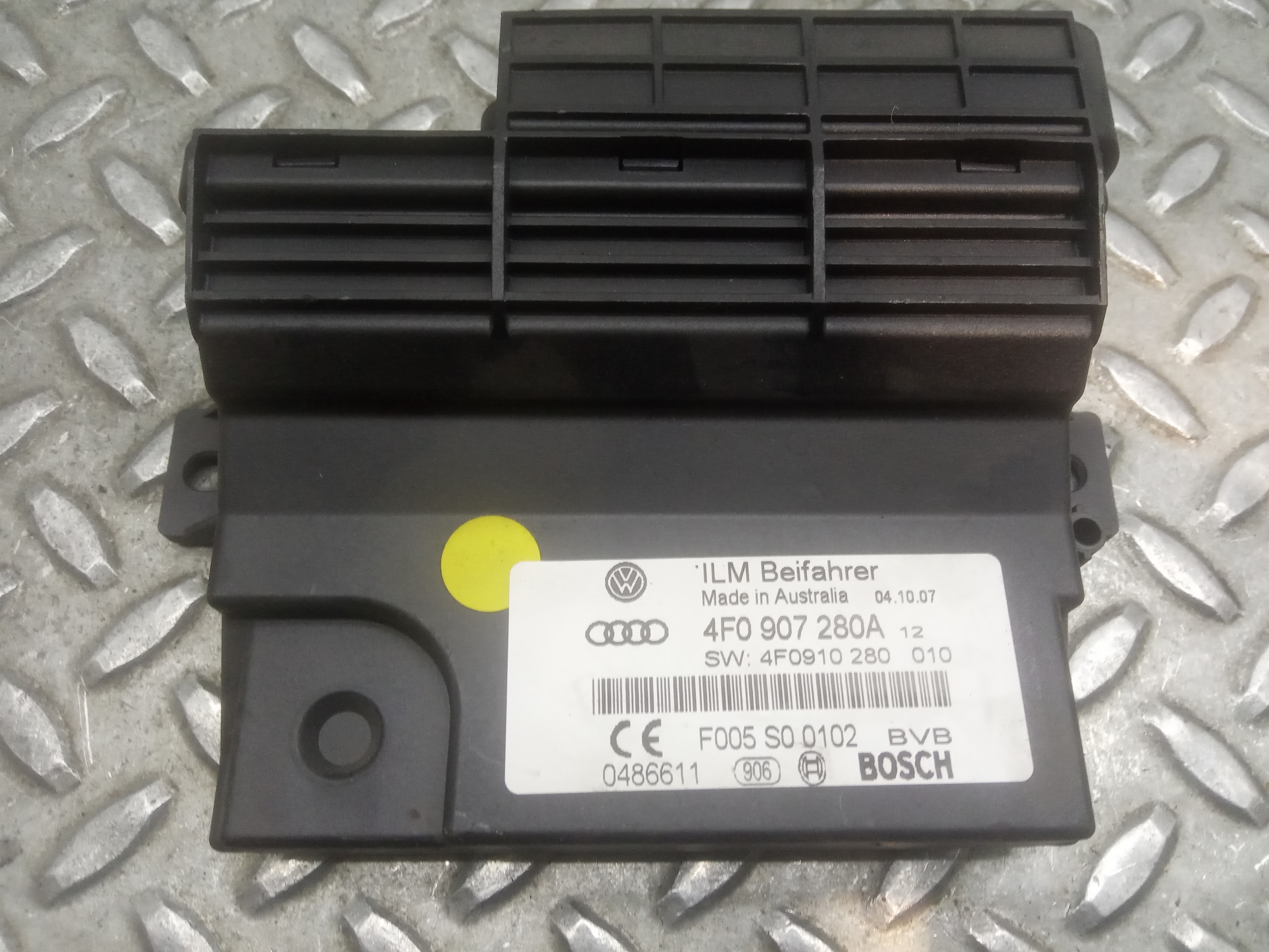 AUDI A6 C6/4F (2004-2011) Інша частина 4F0907280A,4F0910280,F005S00102 25982829