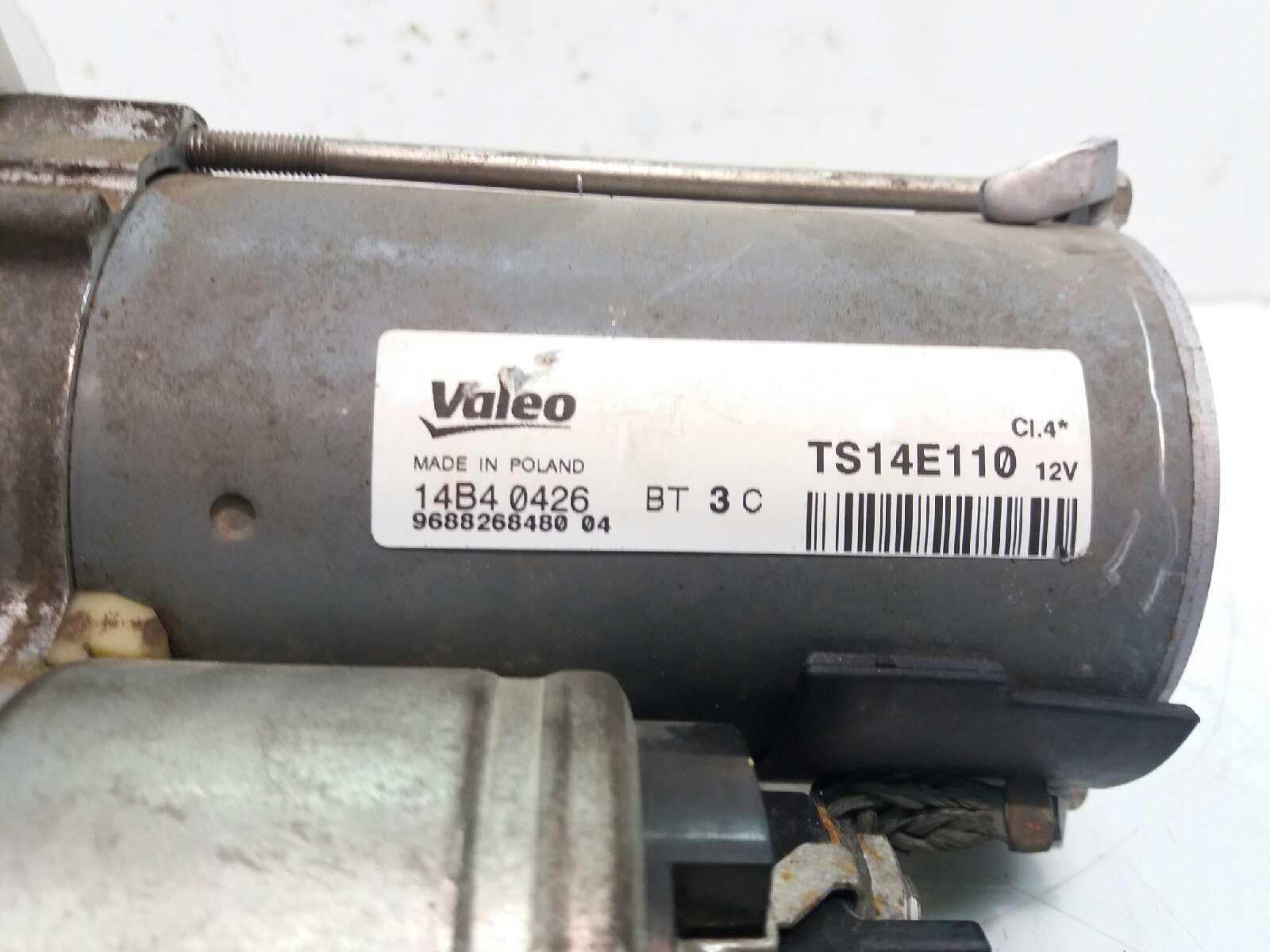 CITROËN C-Elysee 2 generation (2012-2017) Starter Motor 9688268480 18685362