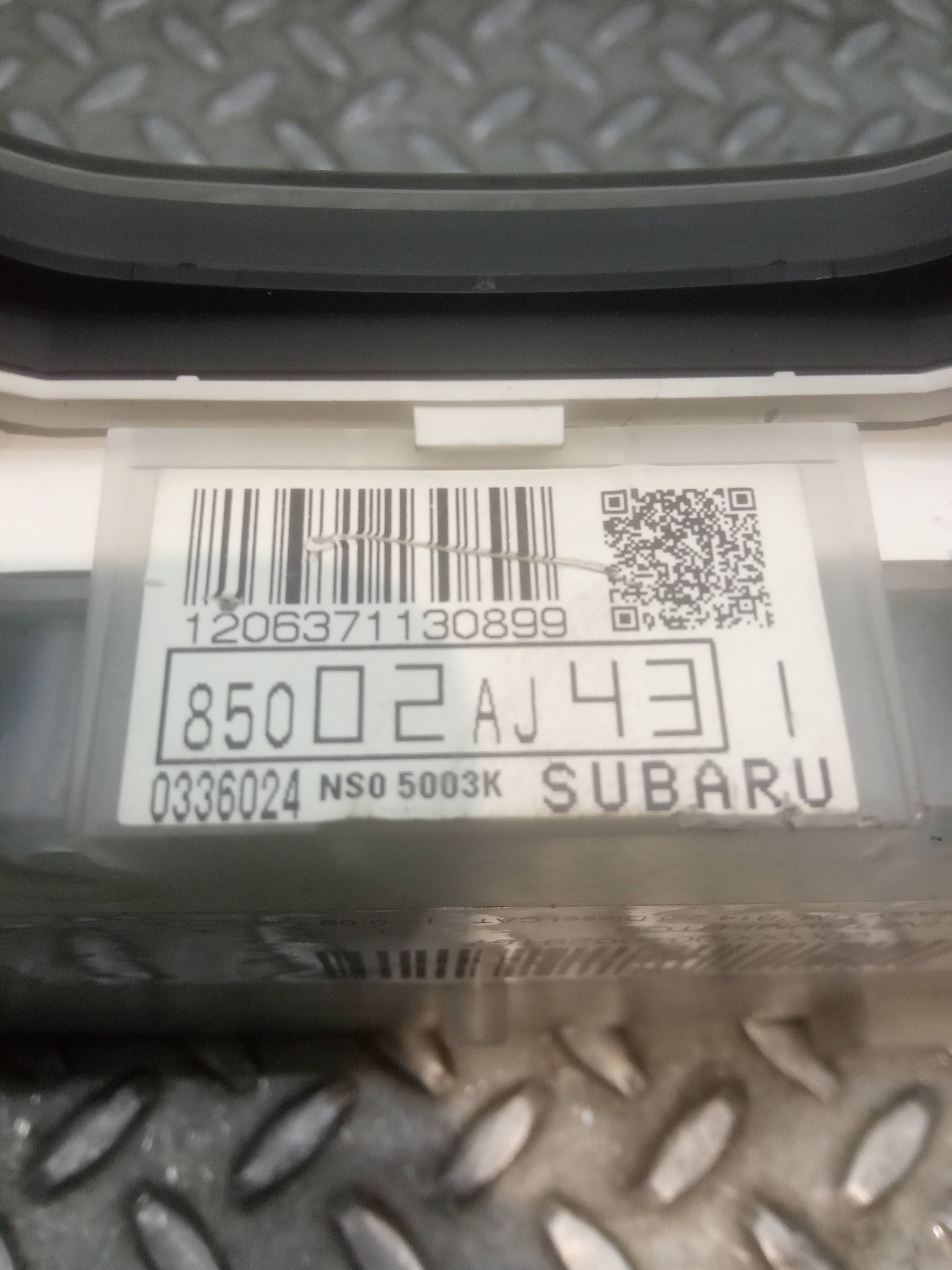 SUBARU Legacy 5 generation (2009-2015) Speedometer 85002AJ43, 85002AJ43, 1206371130899 23697280
