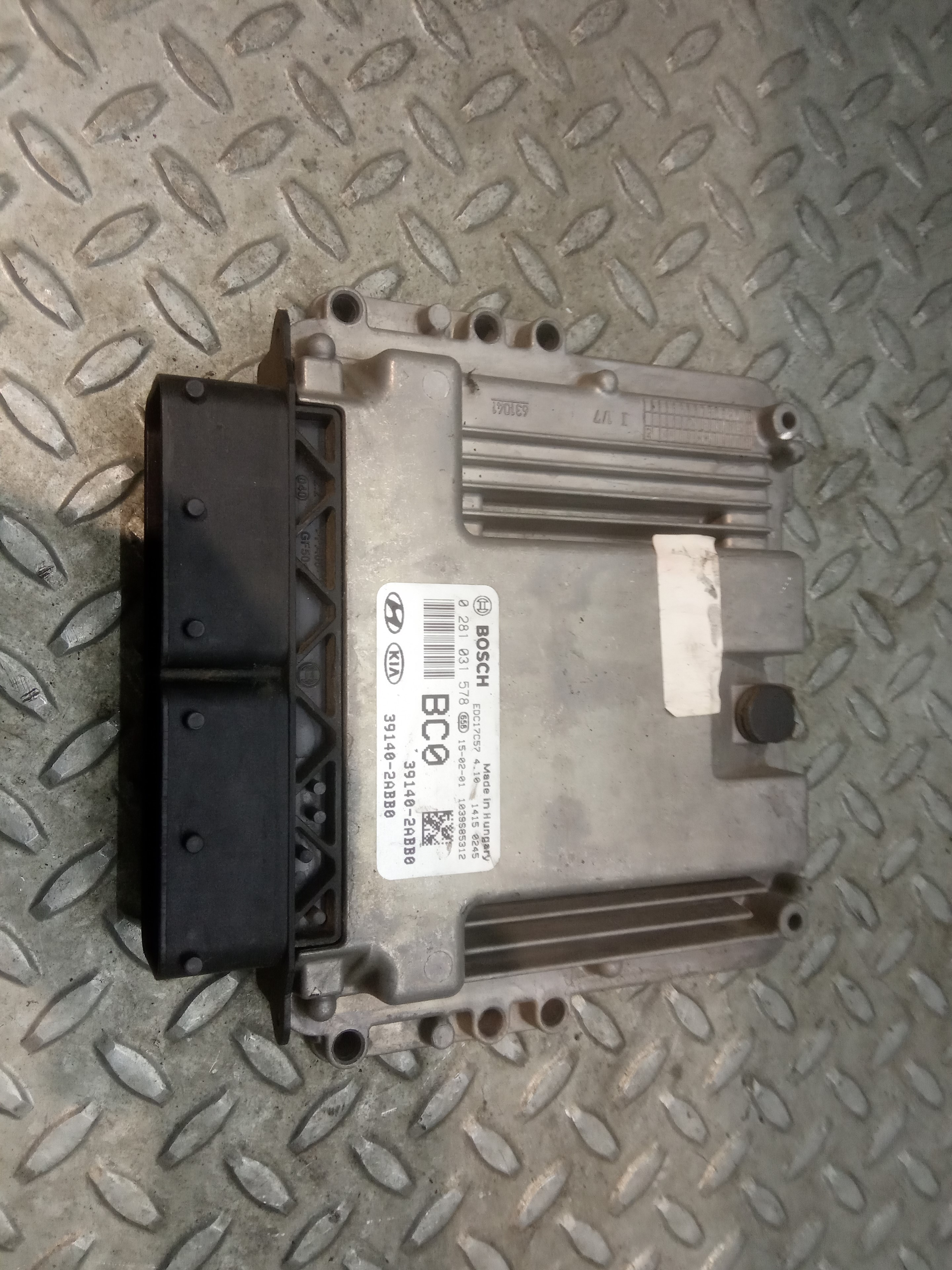 HYUNDAI i30 GD (2 generation) (2012-2017) Other Control Units 391402ABB0,0281031578 23306833