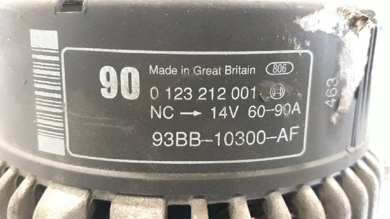 FORD Mondeo 1 generation (1993-1996) Alternator 0123212001 18351437