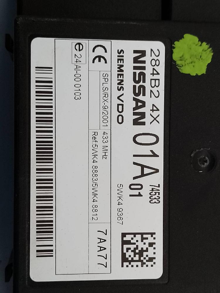 Módulo confort YD25 284B24X01A de Nissan Pathfinder (r51) 2005-2016 171 CV con 1 km - pieza usada