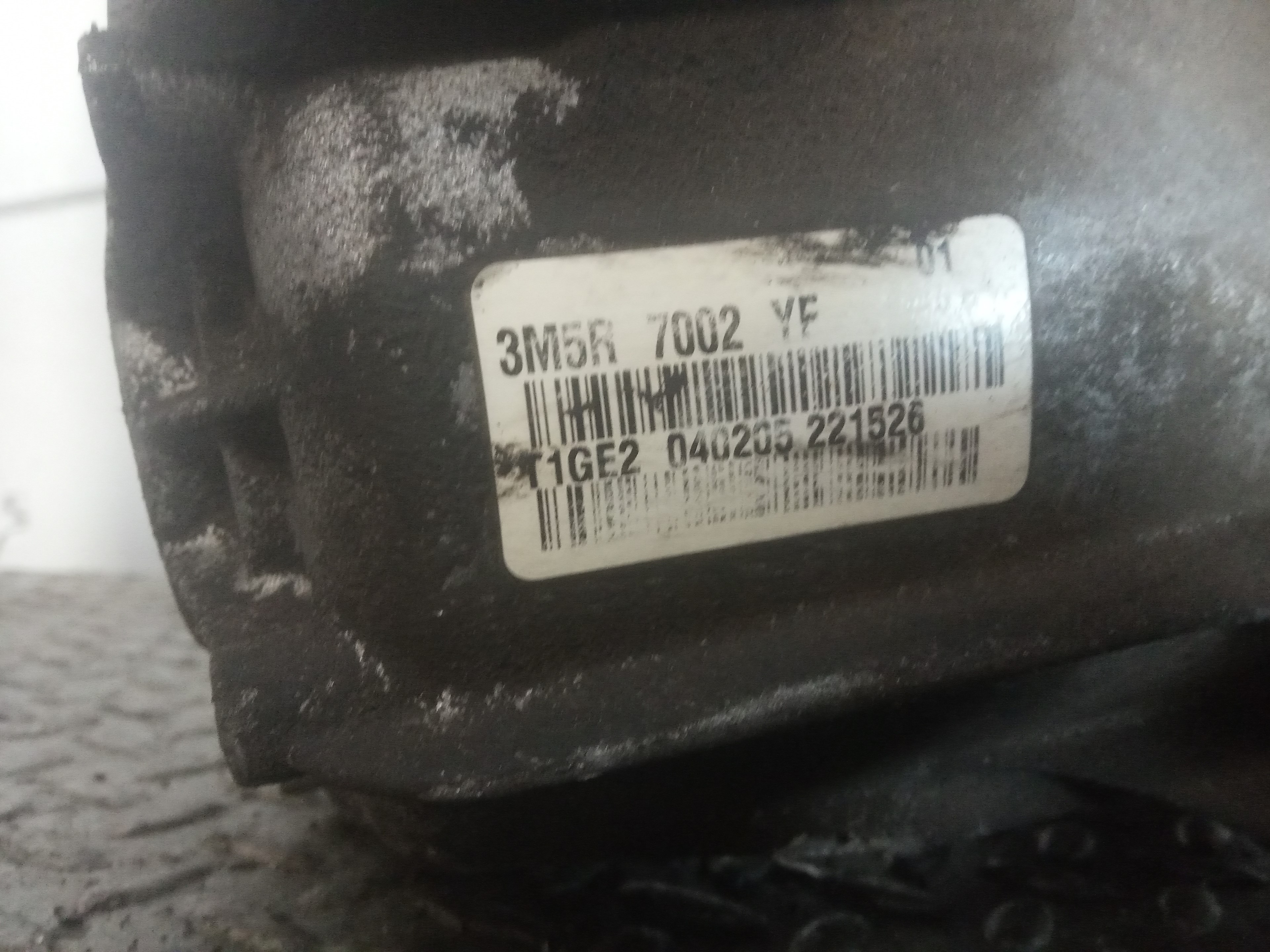 VOLVO S40 2 generation (2004-2012) Gearbox 3M5R7002YF,3M5R7002YF,T1GE2040205221526 20666735