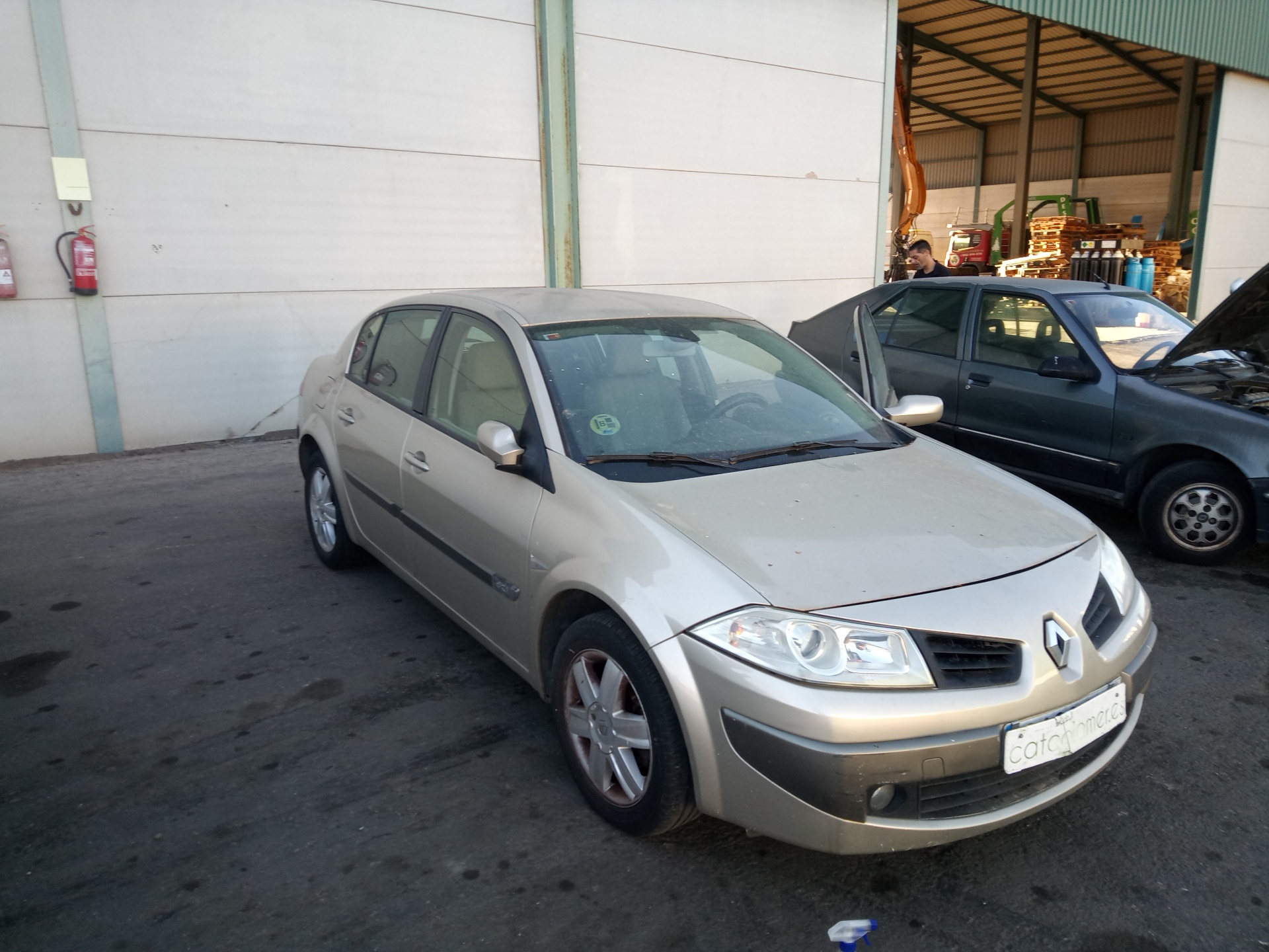 RENAULT Megane 2 generation (2002-2012) Kondicionieriaus siurblys (kompresorius) 01140169 25772552