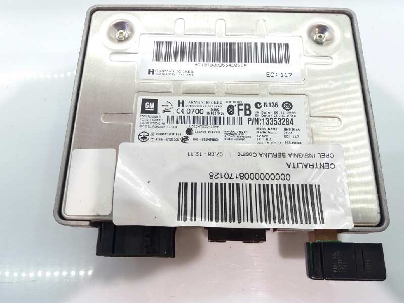 Centralita motor uce A20DTH 13353284 de Opel Insignia a sports tourer (g09) 2008-2012 131 CV con 1 km