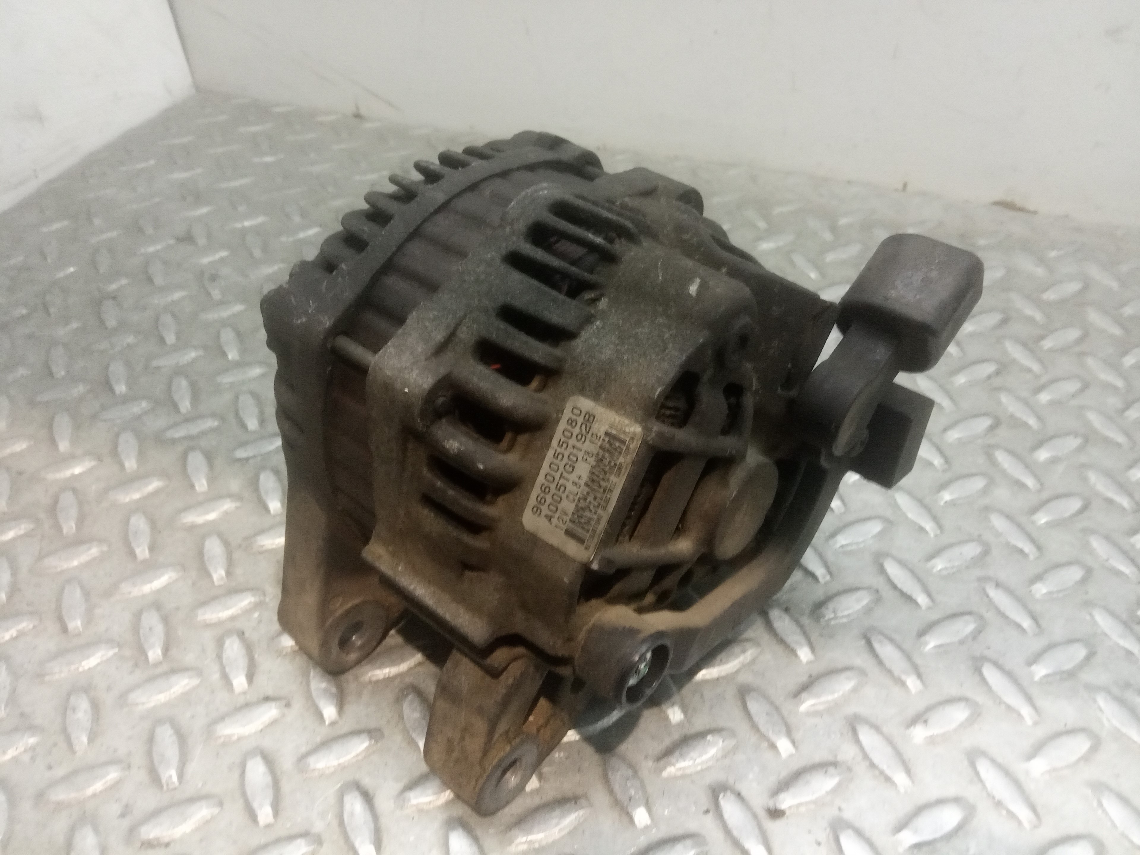 PEUGEOT 207 1 generation (2006-2009) Alternator 9660055080, A005TG0192B 23695278