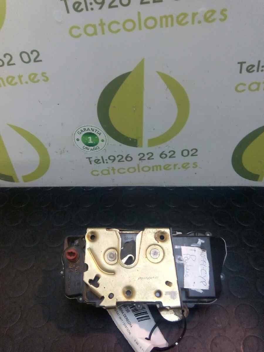 CITROËN Xsara Picasso 1 generation (1999-2010) Rear Right Door Lock ELECTRICA, 6PINES 18602842