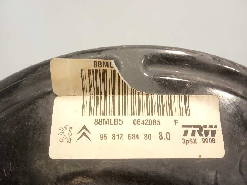 PEUGEOT Partner 2 generation (2008-2023) Brake Servo Booster 4535AX 23283941