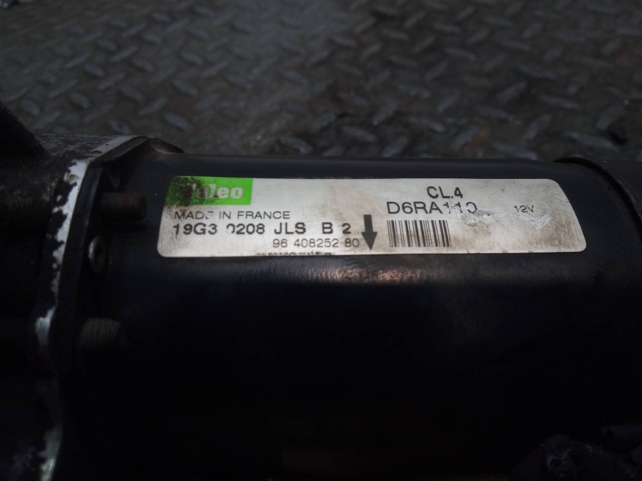 RENAULT 1 generation (2001-2008) Starter Motor 9640825280 23703901