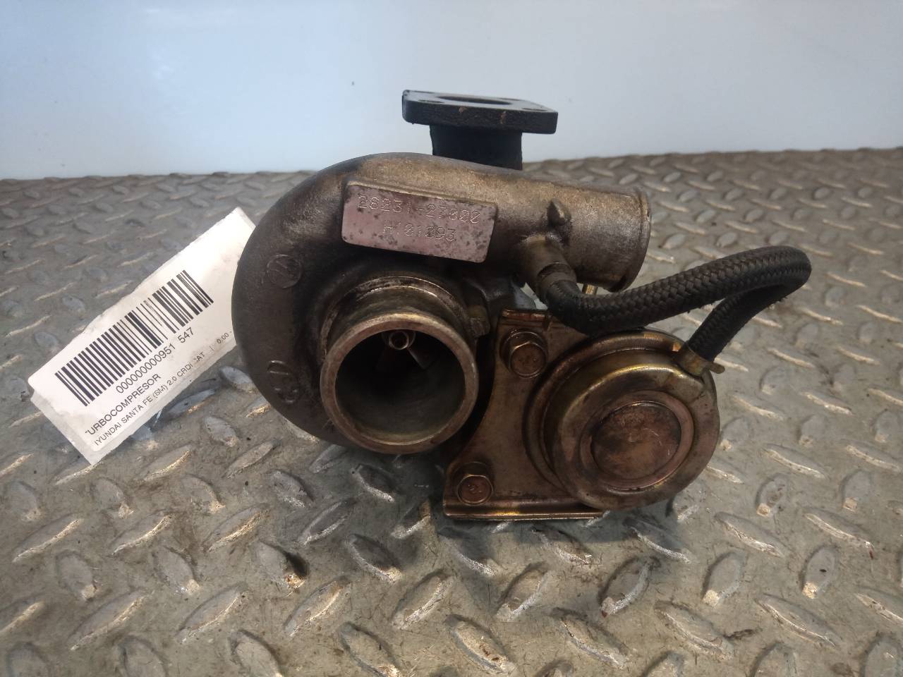 HYUNDAI Santa Fe SM (2000-2013) Turbocharger 2823127000, 2823127000, H101093 23689422