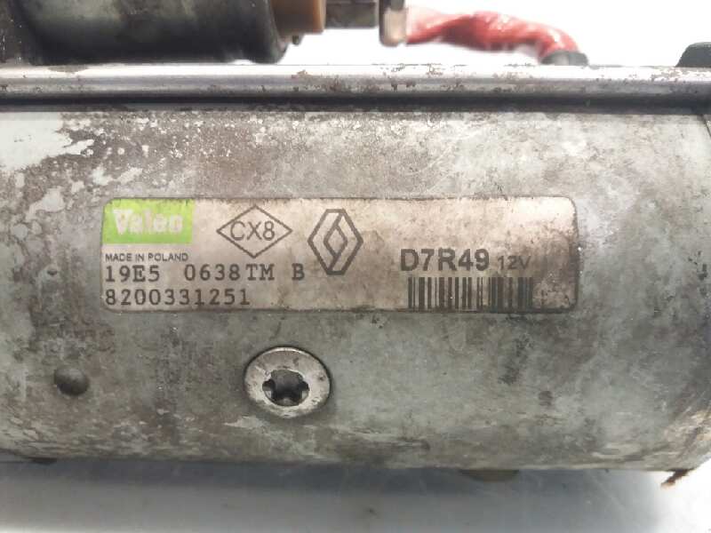 Démarreur F9Q D8 8200628419 de Renault Scénic ii (jm0/1_) 2003-2006 120 CV con 1 km - pieza usada