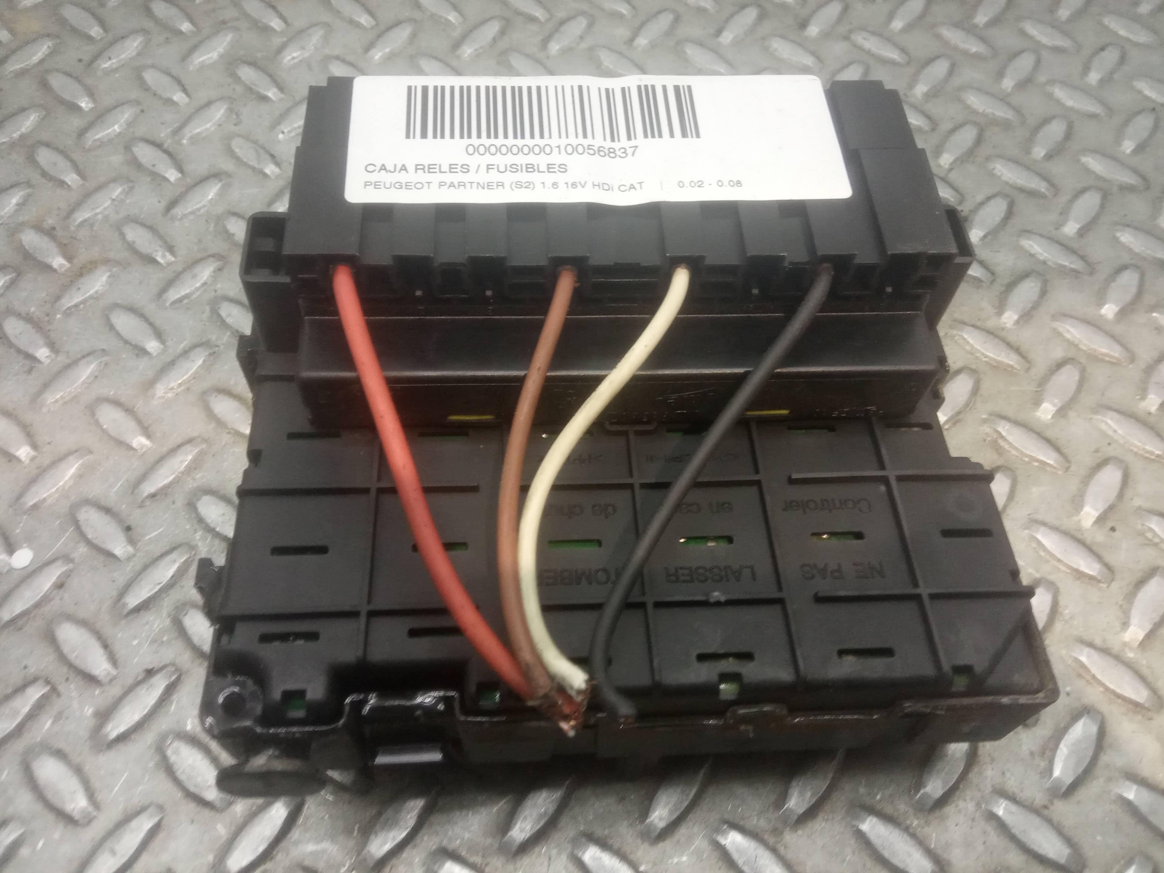 PEUGEOT Partner 1 generation (1996-2012) Fuse Box 9657608880,9657608880 20990954