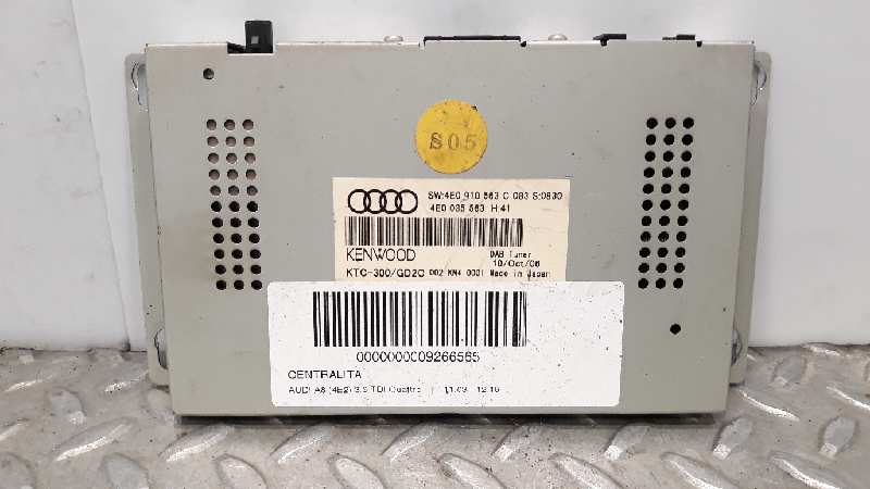 AUDI A8 D3/4E (2002-2010) Autre partie 4E0910563C 24851739