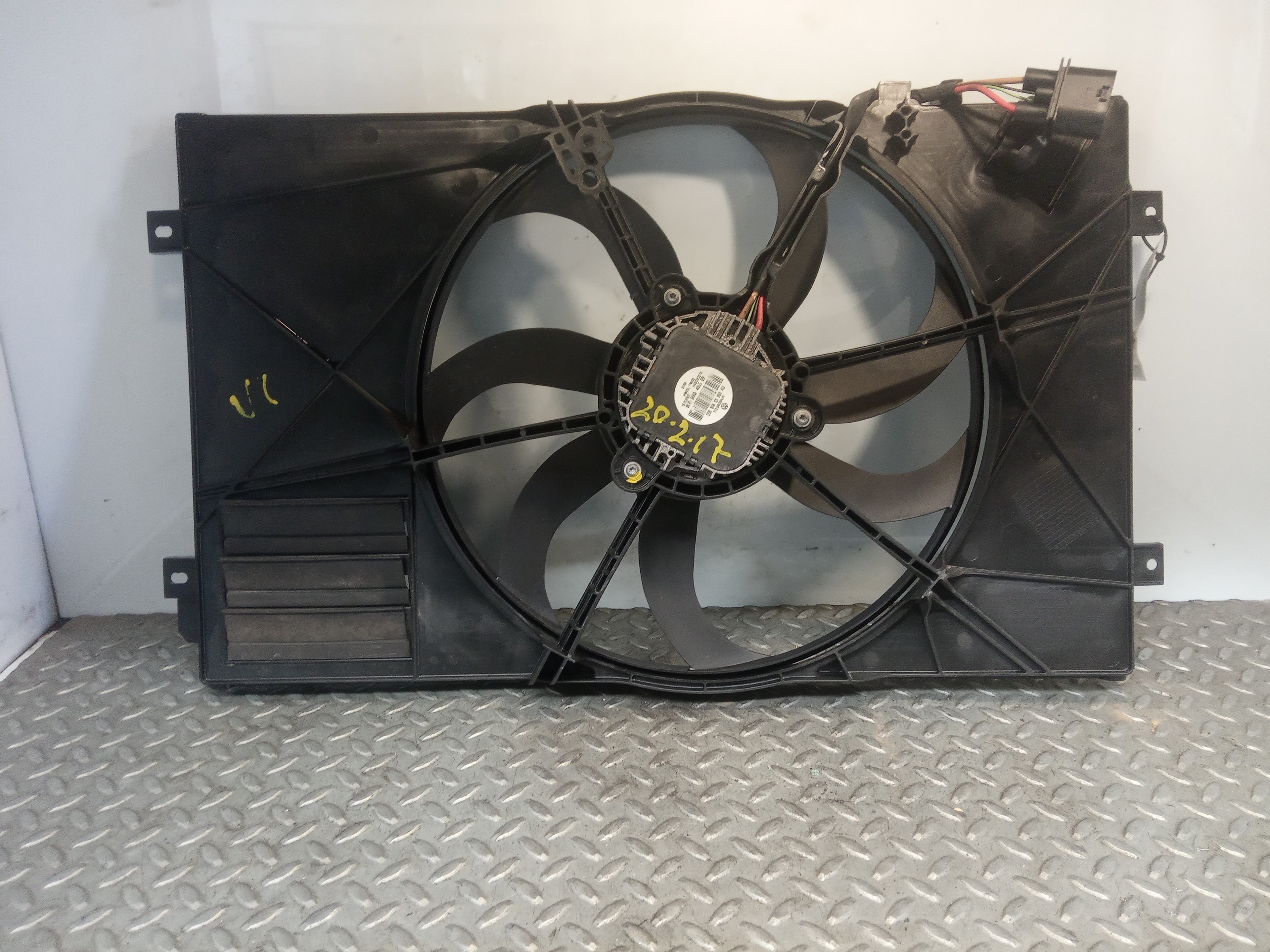 SEAT Toledo 3 generation (2004-2010) Ventilator difuzor 1K0959455EF, 1K0121205AA 20405002