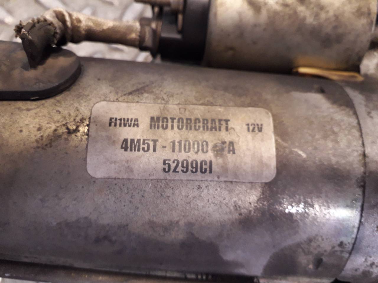 FORD C-Max 1 generation (2003-2010) Starter Motor 4M5T11000FA, 5299CI 23703117