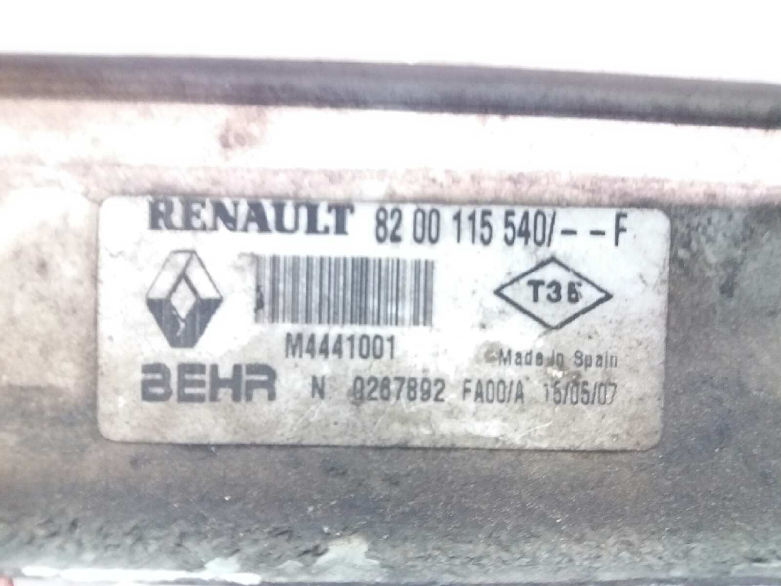 RENAULT Megane 2 generation (2002-2012) Радиатор интеркулера 8200700172 23673114