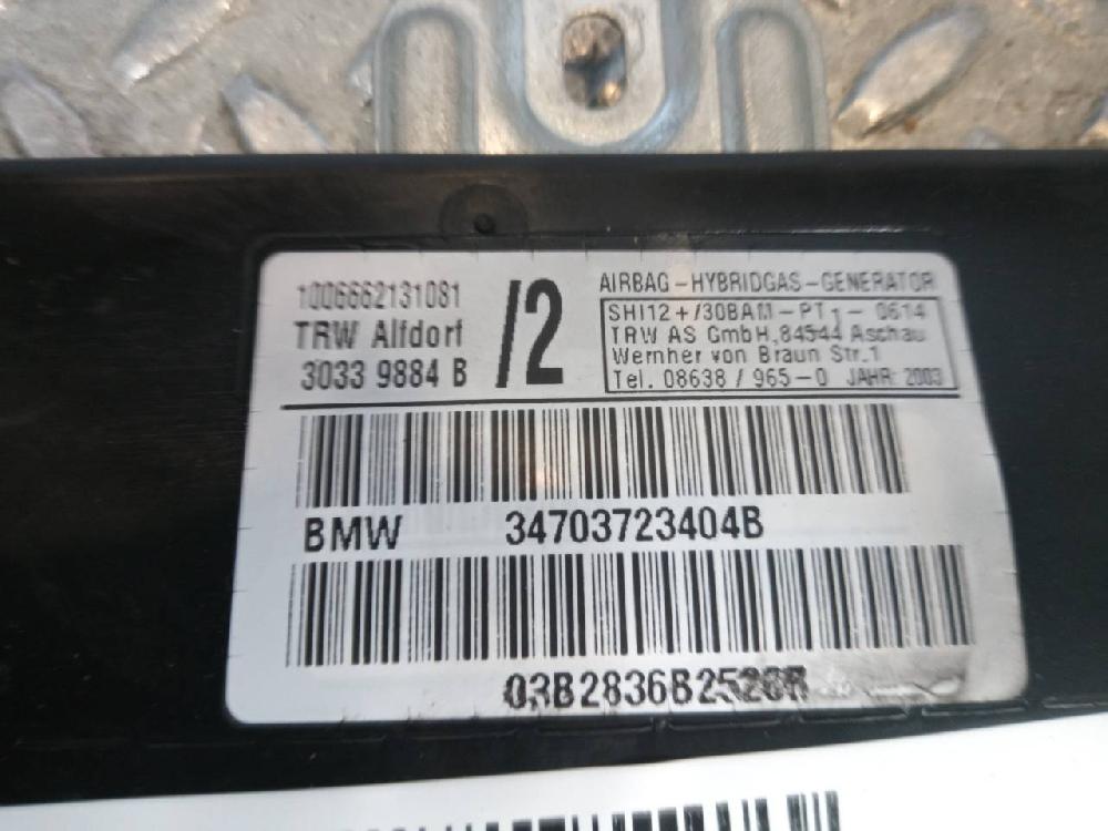 Airbag lateral delantero derecho 204D4 34703723404B de Bmw Serie 3 coupe (e46) 1999-2006 150 CV con 1 km - pieza usada