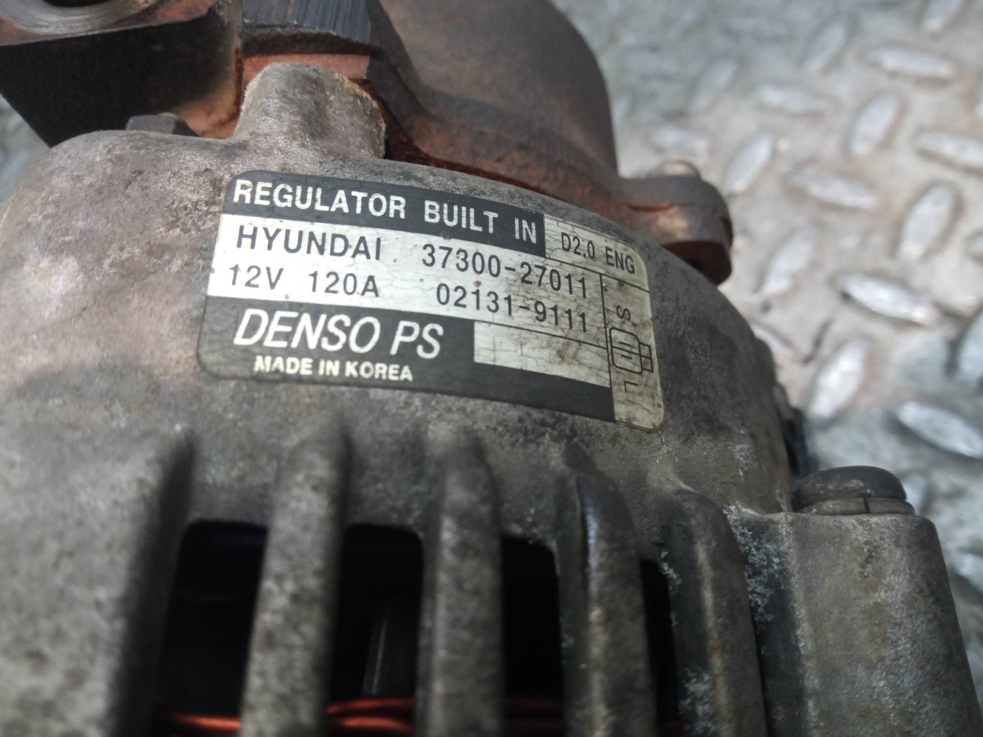 HYUNDAI Santa Fe SM (2000-2013) Ģenerators 3730027011 23365007