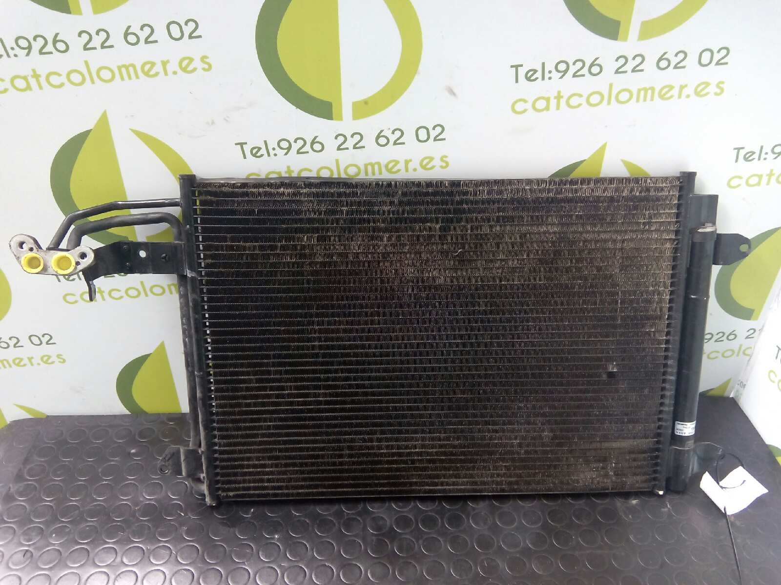 SEAT Leon 2 generation (2005-2012) Air Con radiator 1K0820411AH 18589930