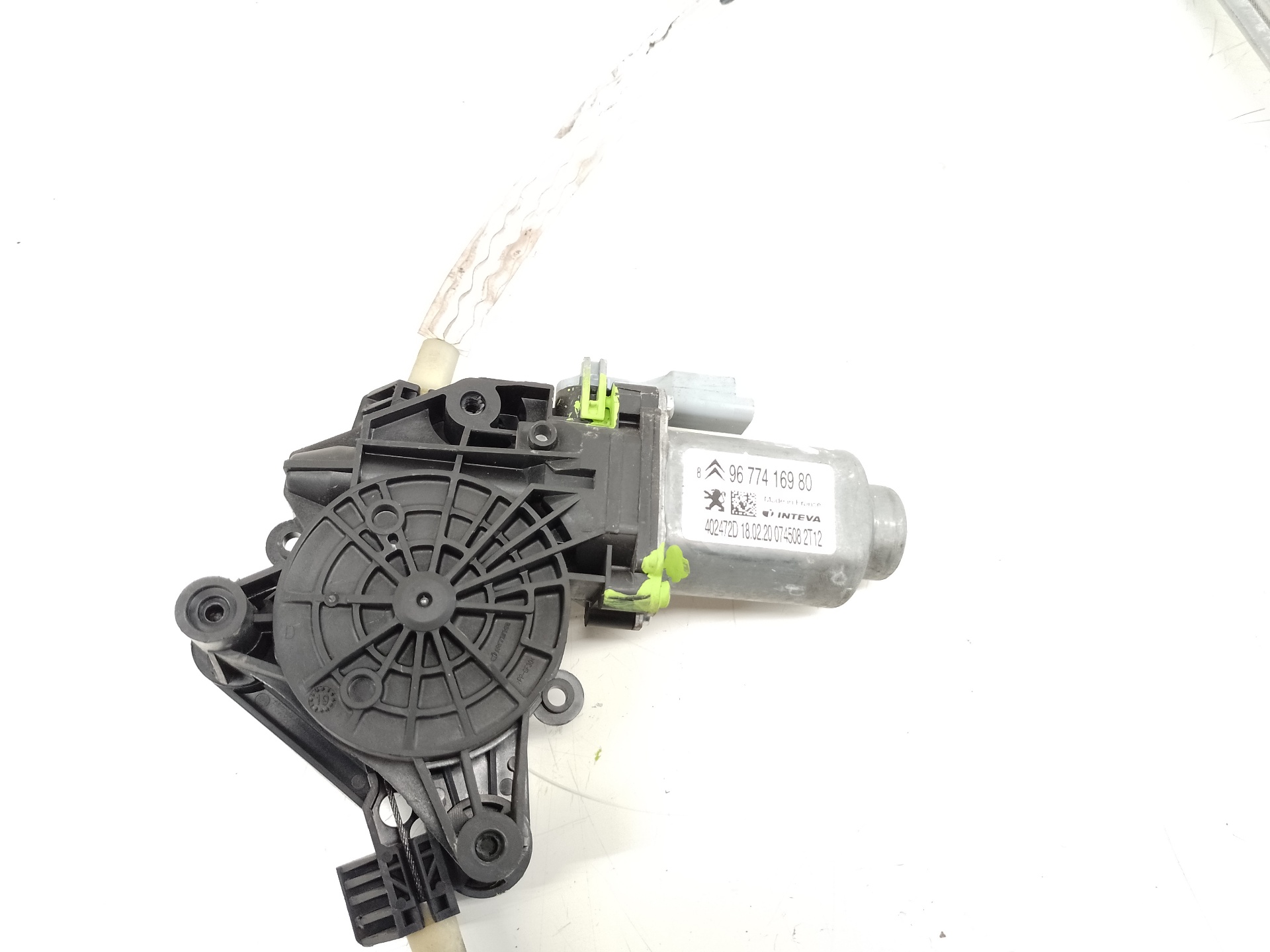 CITROËN C-Elysee 2 generation (2012-2017) Front Left Door Window Regulator 9674412480 25017126