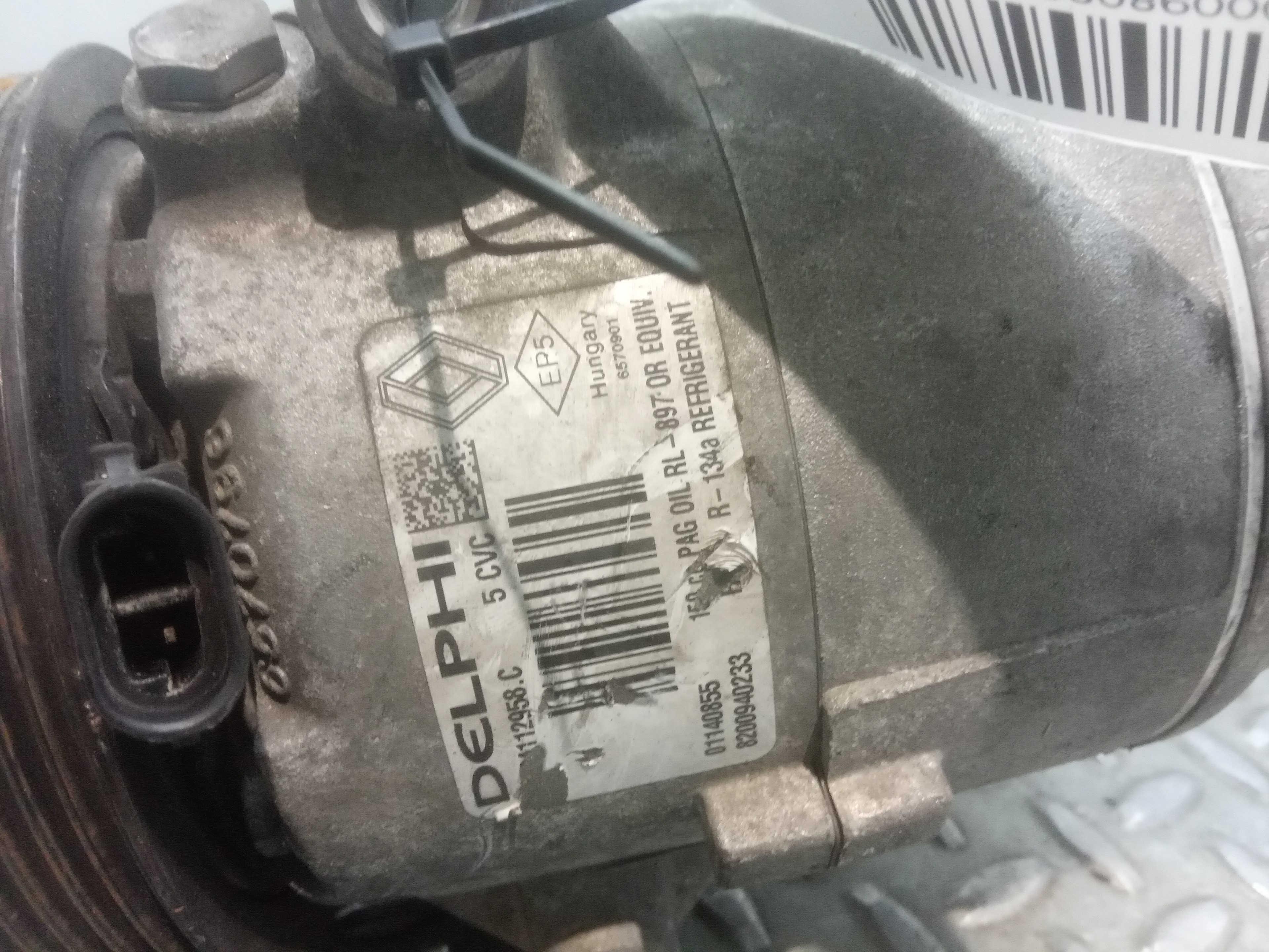 RENAULT Megane 2 generation (2002-2012) Air Condition Pump 8200940233,01140855 23694891