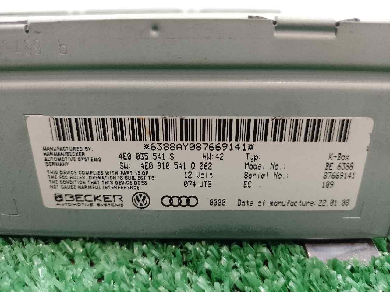 AUDI Q7 4L (2005-2015) Αναπαραγωγή μουσικής χωρίς GPS 4E0035541S,4E0910541Q 23709426