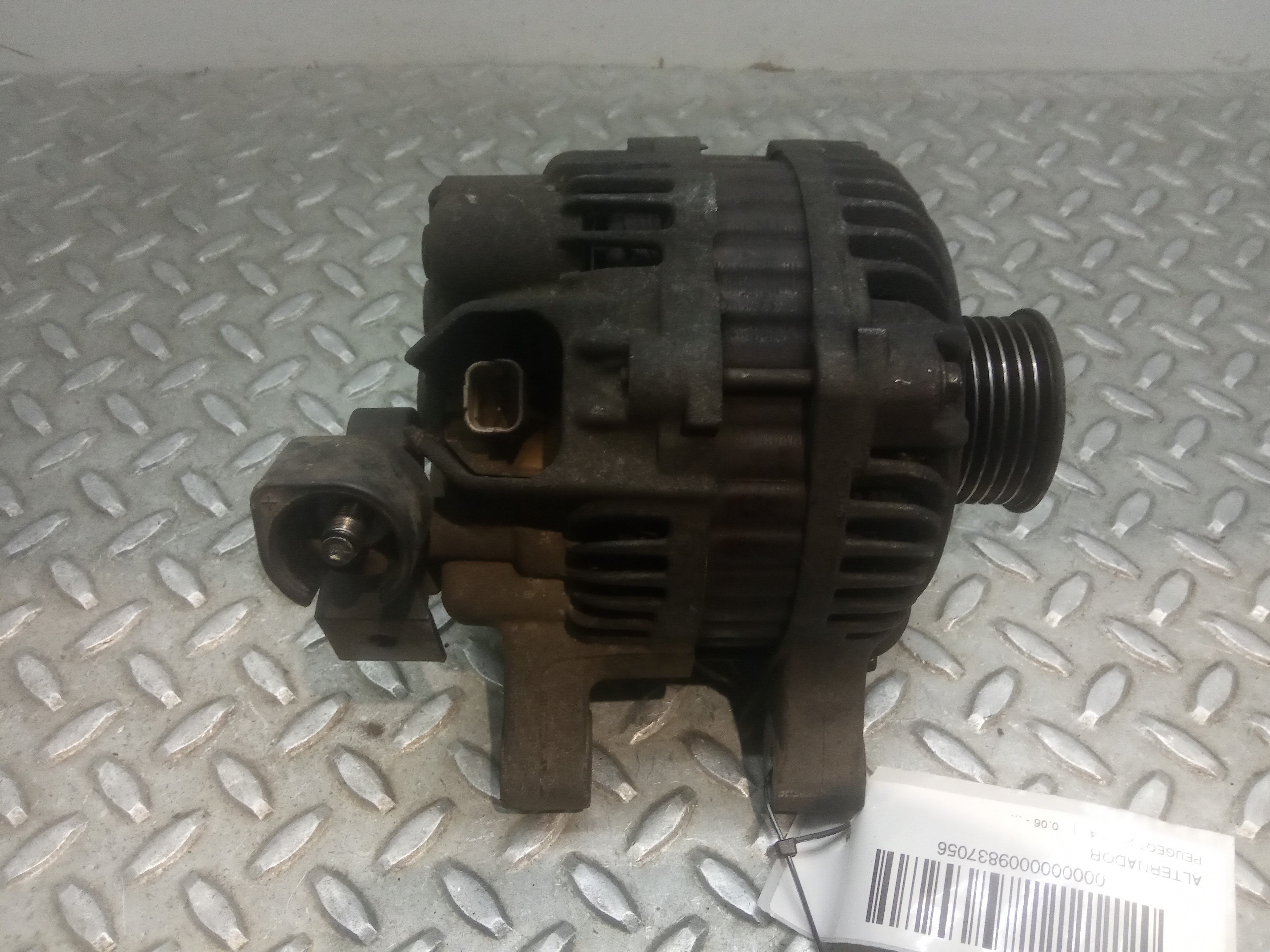 PEUGEOT 207 1 generation (2006-2009) Alternator 9660055080, A005TG0192B 23695278