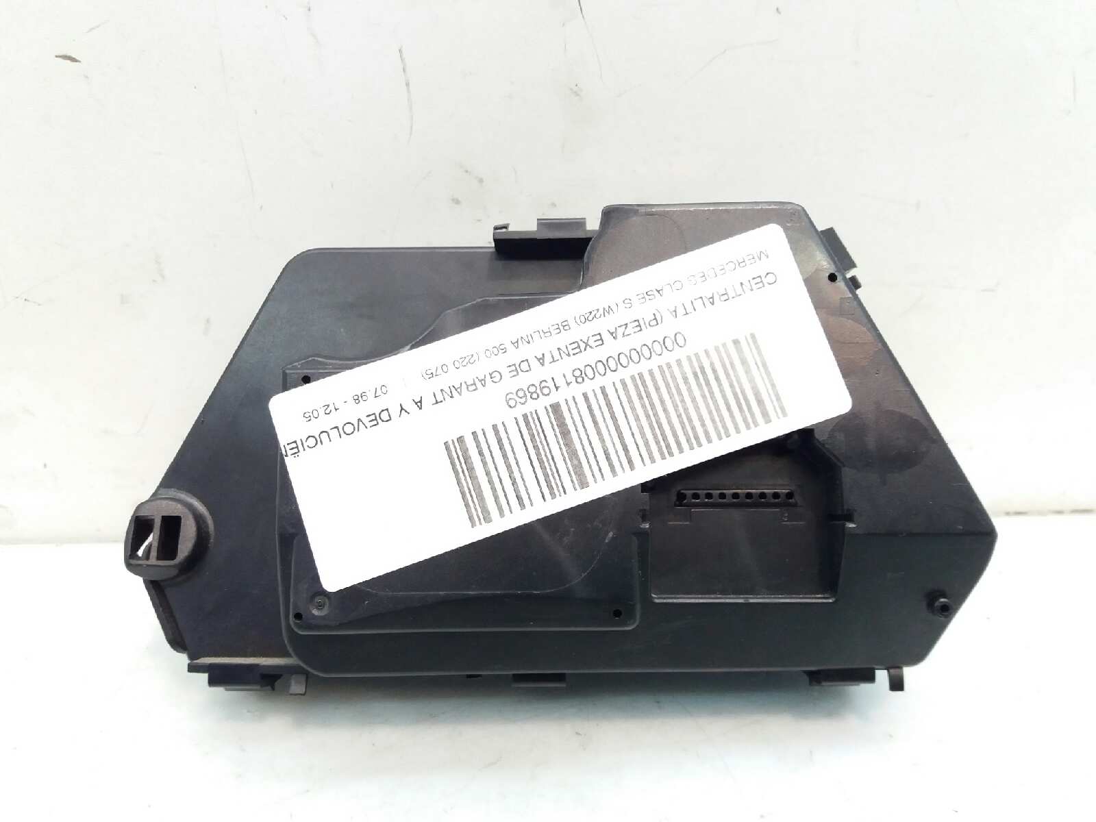 MERCEDES-BENZ S-Class W220 (1998-2005) Other part 2208211658 24774018