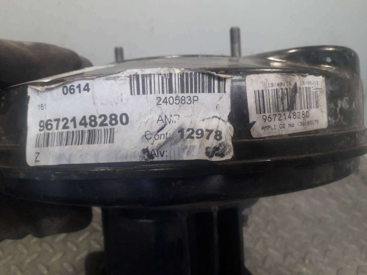 PEUGEOT 508 1 generation (2010-2020) Brake Servo Booster 9672148280, 9671458280 23356268