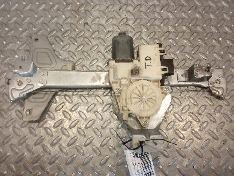 CITROËN C4 1 generation (2004-2011) Rear Right Door Window Regulator 9224H3 18770597