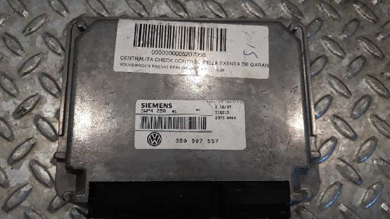 VOLKSWAGEN Passat B5 (1996-2005) Other Control Units 3B0907557 18550697