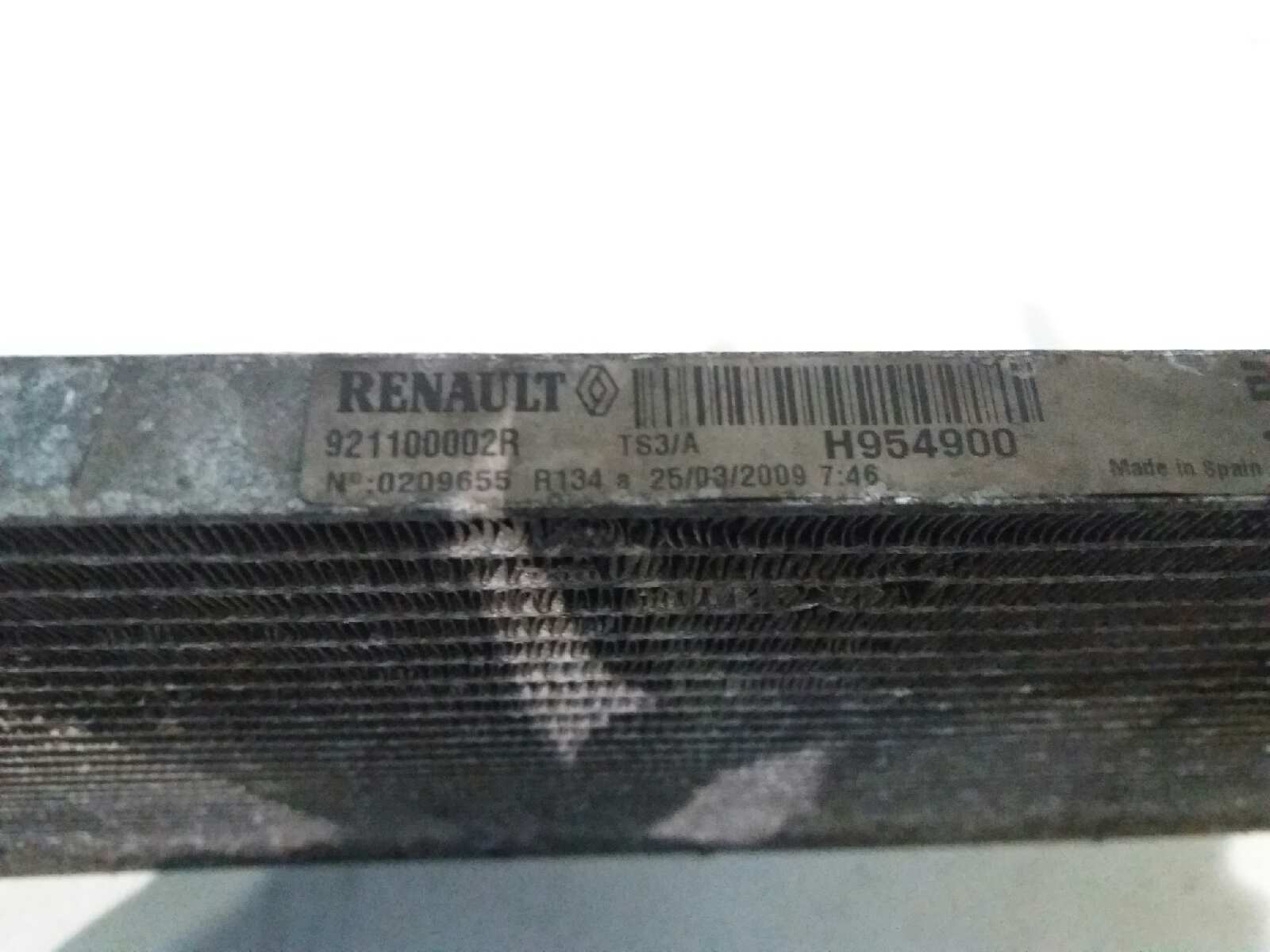 RENAULT Laguna 3 generation (2007-2015) Aušinimo radiatorius 921100002R 18686250
