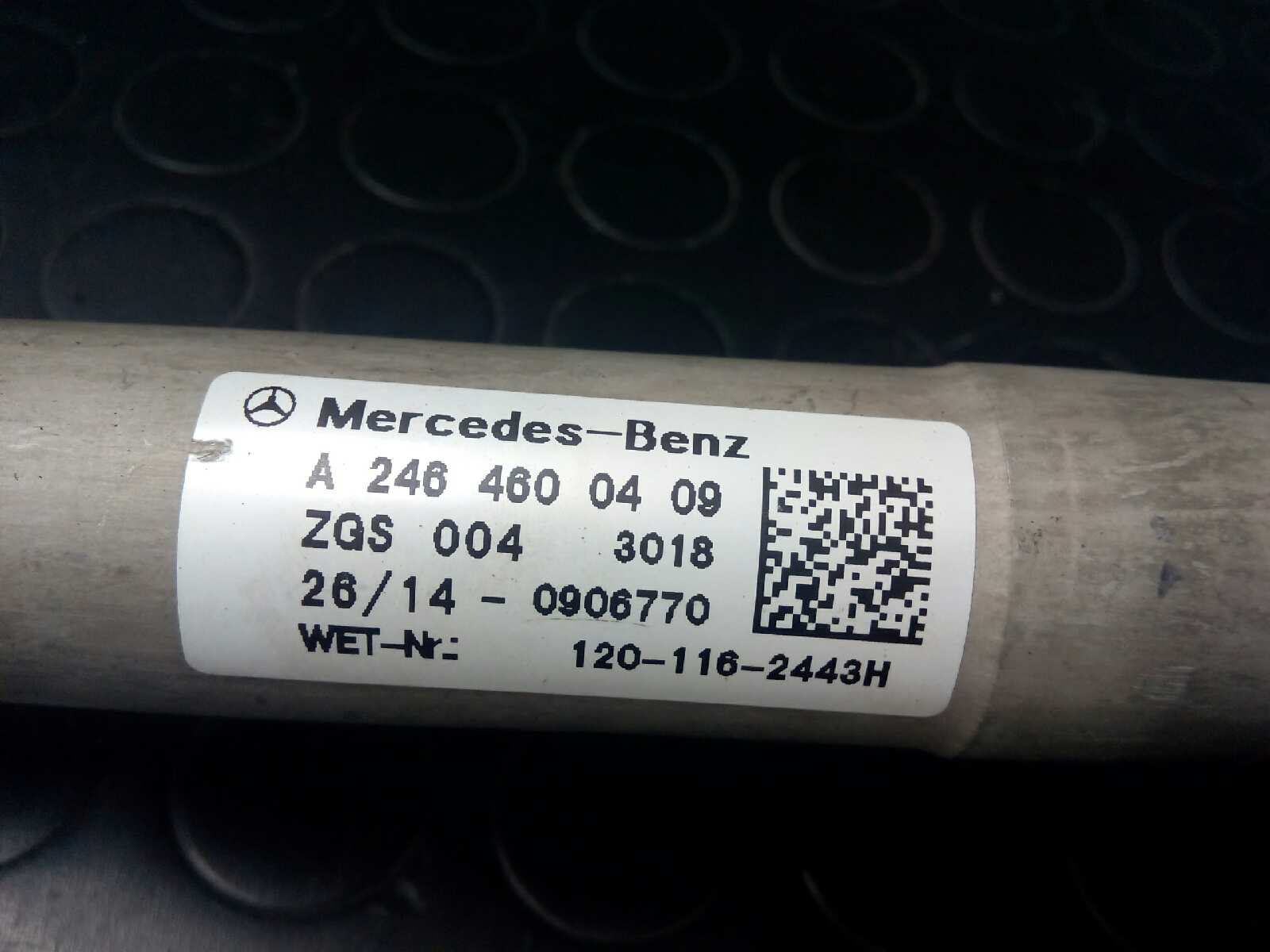 MERCEDES-BENZ GLA-Class X156 (2013-2020) Vairo mechanizmas 2464608801 18590720