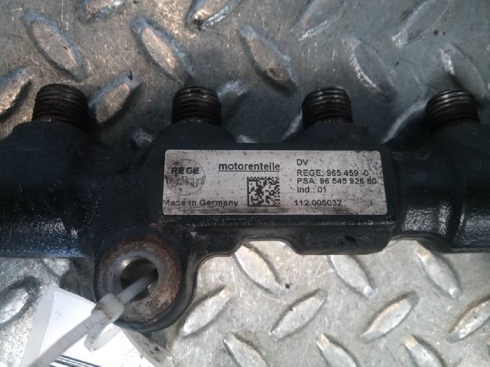 Rampa inyectora 9HX 9654592680 de Citroen Berlingo / berlingo first monospace (mf_, gjk_, gfk_) 1999-2005 90 CV con 1 km - pieza usada