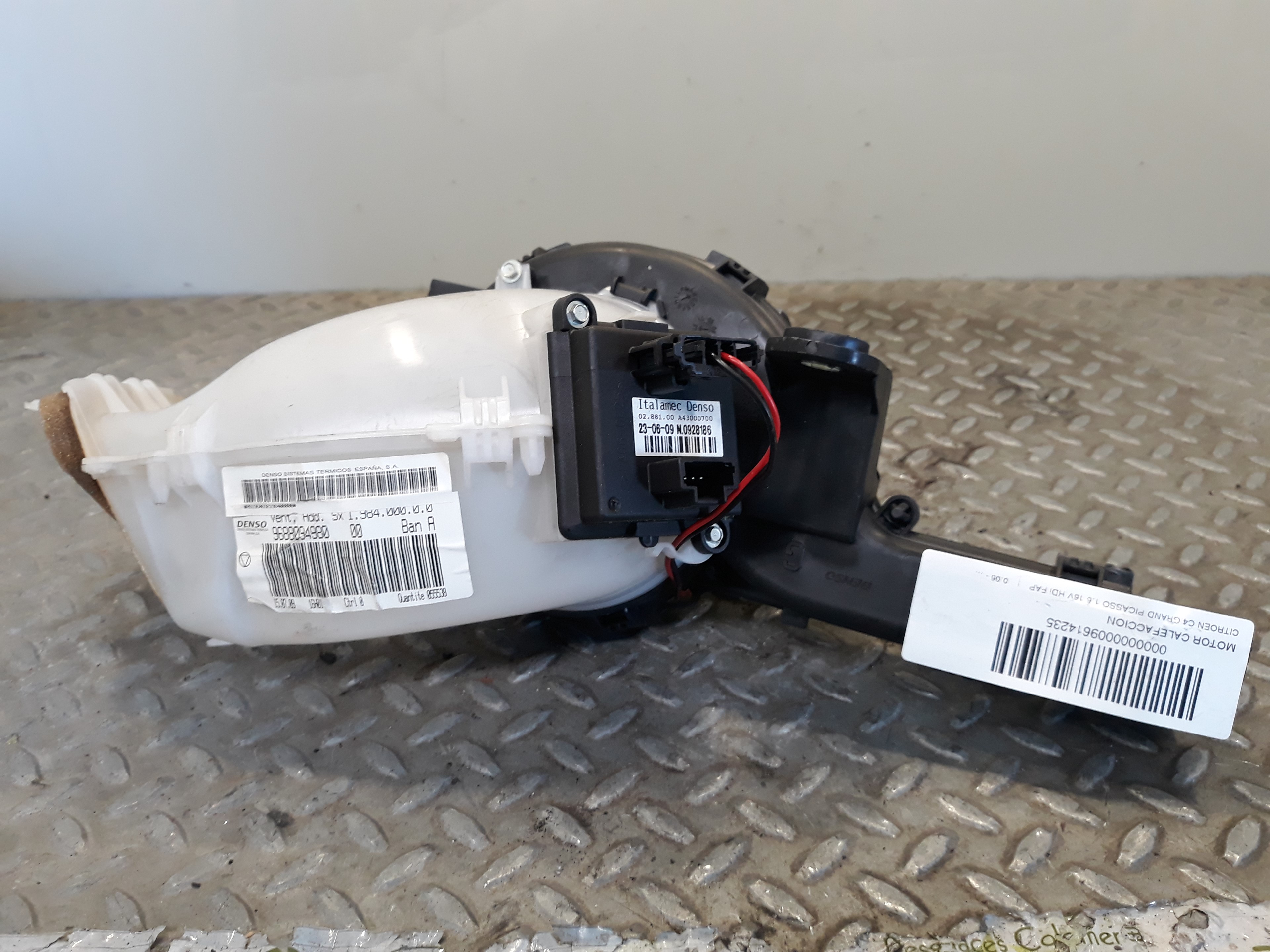 CITROËN C4 Picasso 1 generation (2006-2013) Heater Blower Fan 9688094980 23690994