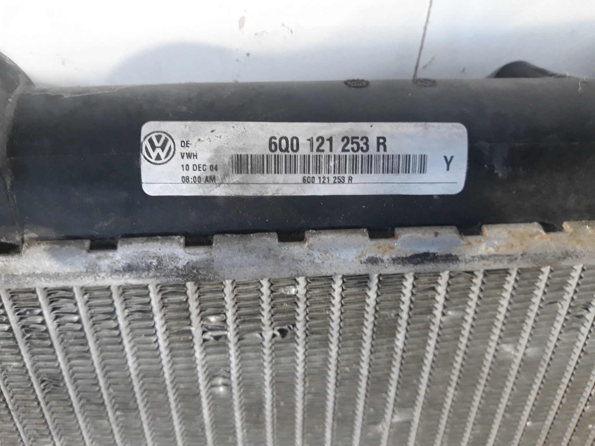 VOLKSWAGEN Fabia 6Y (1999-2007) Air Con Radiator 6Q0121253R 23693127