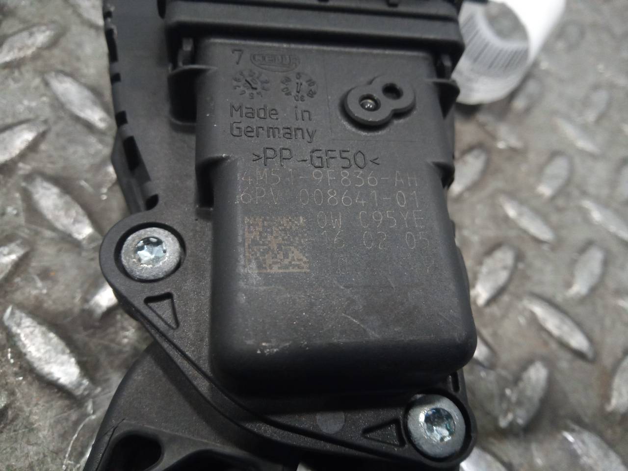 VOLVO S40 2 generation (2004-2012) Педаль газа 4M519F836AH, 6PV00864101, 0WC95YE 23252205