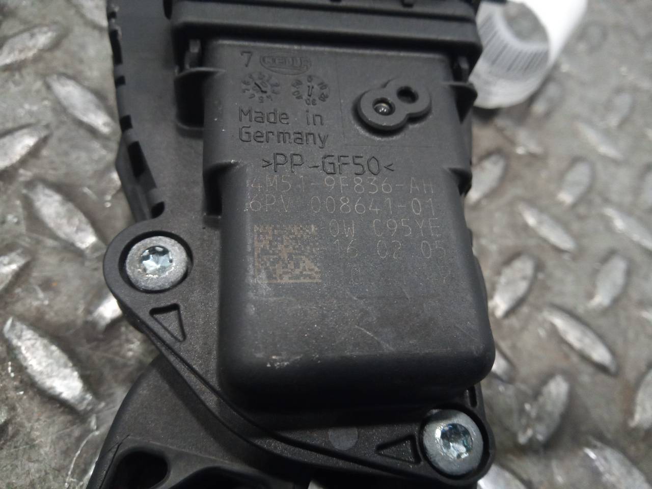 VOLVO S40 2 generation (2004-2012) Akseleratoriaus (gazo) pedalas 4M519F836AH, 6PV00864101, 0WC95YE 23252205