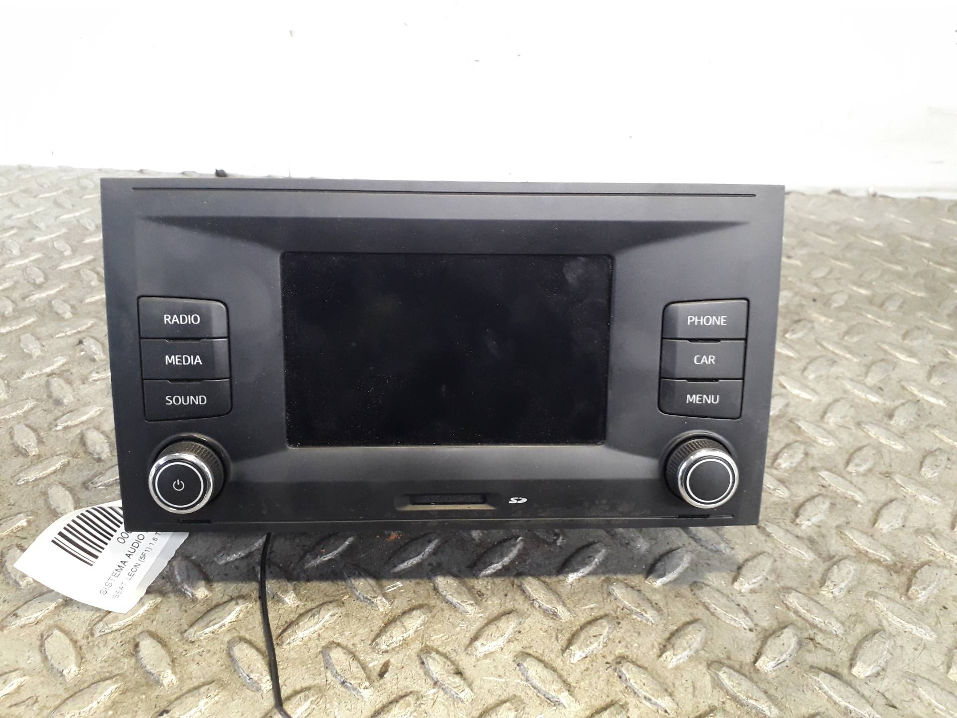 SEAT Leon 3 generation (2012-2020) Music Player Without GPS 5F0035871 23360956